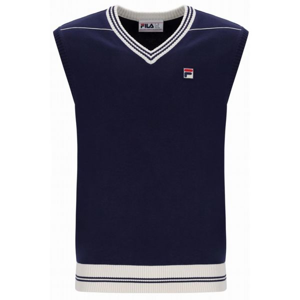 FILA FRANCIS KNITTED VEST MENS - FNAVY/GARD